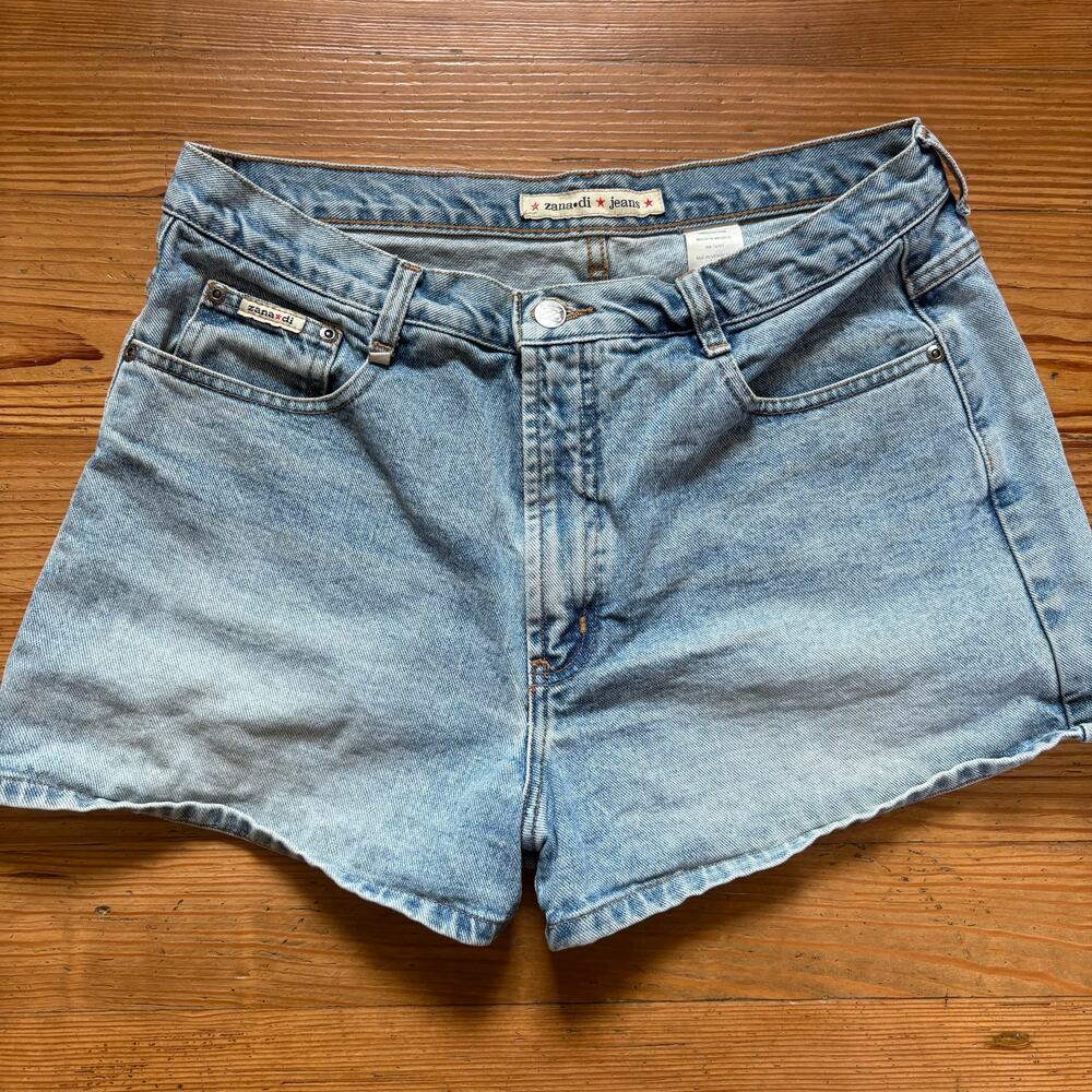 Zana‎ Di Jeans retro y2k light wash jean shorts SIZE 12/13